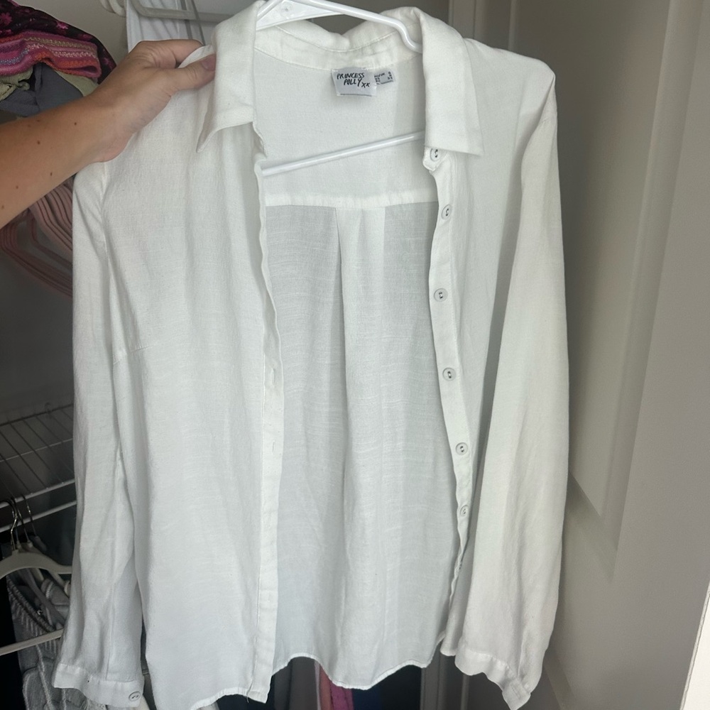 Princess Polly White Button Up